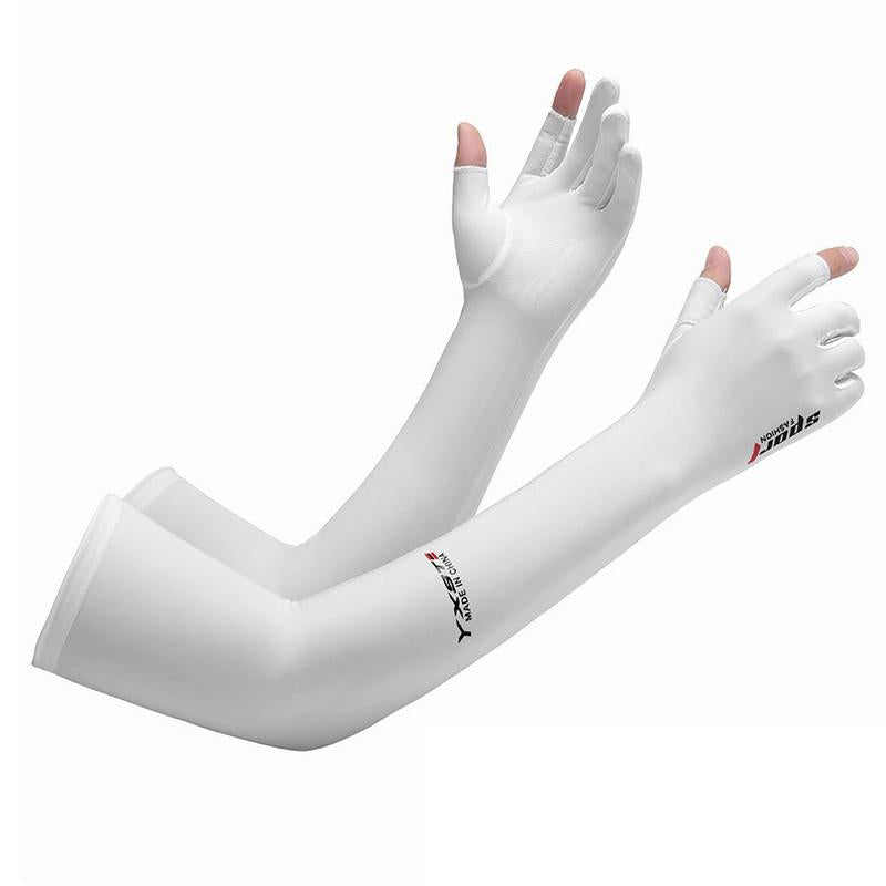 CoolShield - Ice Silk UV Sleeves – All-in-One Arm & Hand Sun Protection