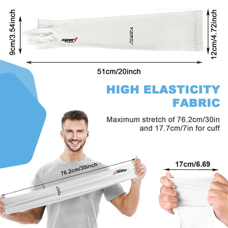CoolShield - Ice Silk UV Sleeves – All-in-One Arm & Hand Sun Protection